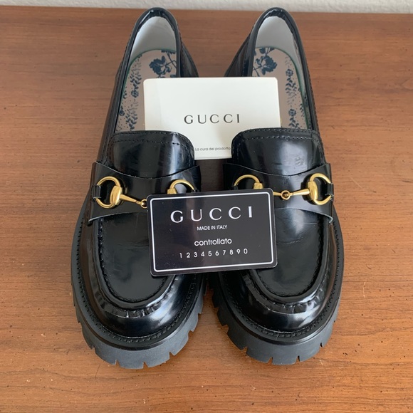 Women's leather lug sole loafer - Picture 9 of 14